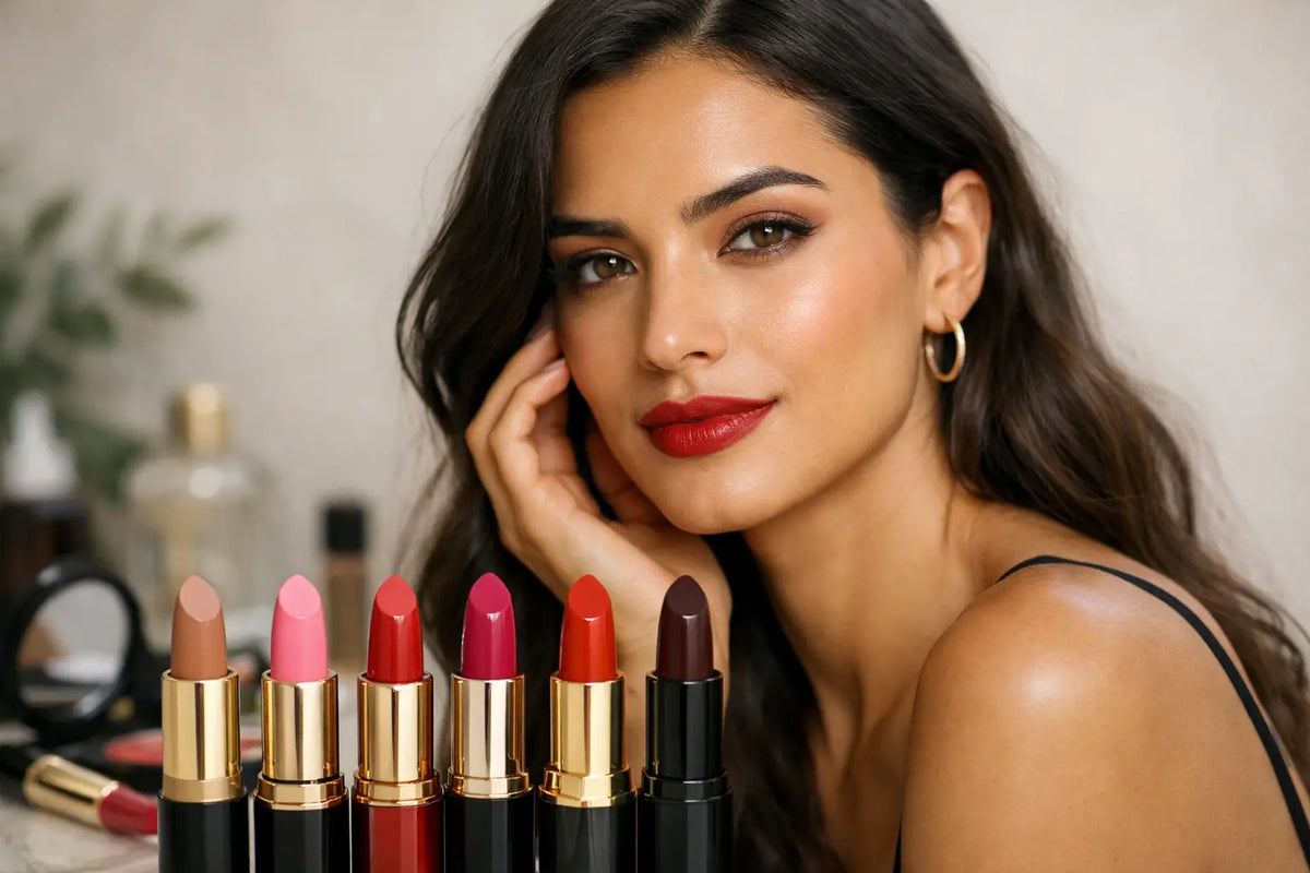 12 Best Lipstick Shades for Olive Skin