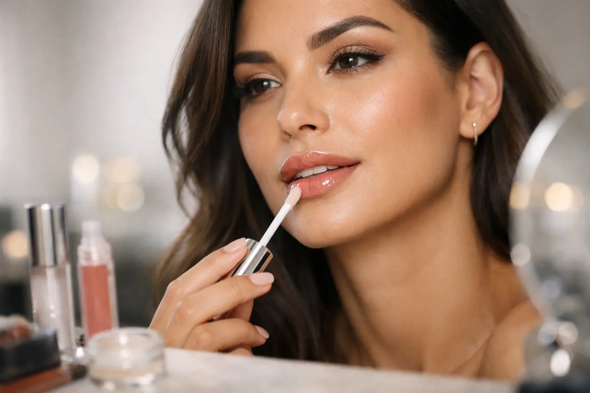 How to Wear Lip Gloss and Make It Last